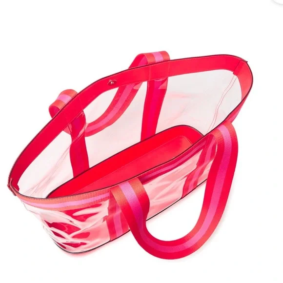 Time and Tru Red Tote & Pouch Set - Picture 4 of 5